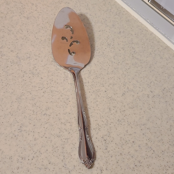 Pie Cake Server Oneida Simeon L George H Rogers Stainless 8.5" Flatware - Picture 1 of 9